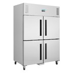 Armoire réfrigérée positive double 2 portillons GN 2/1 Polar Série G