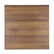 Plateau de table carré Bolero effet chêne rustique