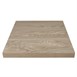 Plateau de table carré Bolero effet bois clair