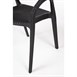 Fauteuils enveloppants en rotin PP Bolero noirs (lot de 4)