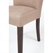 Chaise contemporaine Bolero en toile de jute écrue lot de 2