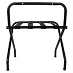 Support à bagages pliant noir Bolero
