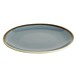 Assiette plate ronde couleur océan Kiln Olympia 230mm lot de 6