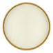 Assiette plate ronde couleur sable Kiln Olympia 230mm lot de 6