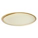 Assiette plate ronde couleur sable Kiln Olympia 230mm lot de 6