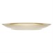 Assiette plate ronde couleur sable Kiln Olympia 230mm lot de 6