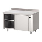 Armoire chauffante inox avec dosseret Gastro M 850x2000x700mm