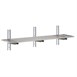 Etagère murale ajourée inox sans support Gastro M 1000x400mm