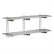 Etagère murale ajourée inox sans support Gastro M 1000x400mm