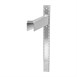 Equerre en inox 40cm Gastro M pour crémaillère GN191 GN192 et GN193