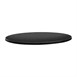 Plateau de table rond Topalit Classic Line anthracite