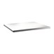 Plateau de table rectangulaire Topalit Classic Line 110x70cm blanc pur