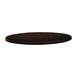 Plateau de table rond Topalit Classic Line wengé