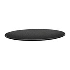 Plateau de table rond Topalit Smartline anthracite