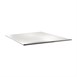Plateau de table carré Topalit Smartline blanc pur