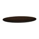 Plateau de table rond Topalit Smartline wengé