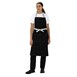 Tablier bavette denim Southside noir