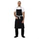 Tablier bavette denim Southside noir