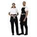 Tablier serveur court denim Southside noir 760mm