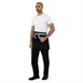 Tablier serveur court denim Southside noir 760mm