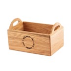Porte-condiments en chêne avec inscription Olympia 230mm