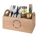Porte-condiments en chêne avec inscription Olympia 230mm