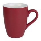 Mug pastel mat en porcelaine Olympia rouge 320ml 