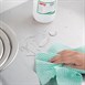 Chiffons non tissés Jantex verts (rouleau de 100 chiffons)