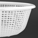 Passoire ronde blanche Vogue 375mm