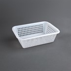 Passoire rectangulaire blanche Vogue 395 x 303mm