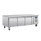 Soubassement réfrigéré positif GN 1/1 Polar Série U 3 portes