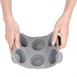 Plaque flexible en silicone 6 muffins Vogue 