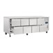 Table réfrigérée GN 1/1 ventilée 8 tiroirs Polar Série U