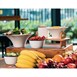 Grand mug à soupe en acier émaillé Olympia 670ml