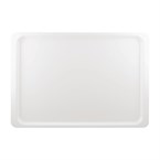 Plateau de service en polyester Roltex Euronorme 530 x 370mm blanc