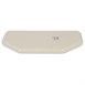 Plateau de service en polyester Roltex Trapèze 500x325mm beige