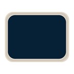 Plateau de service en polyester Roltex standard 455x355mm bleu
