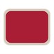 Plateau de service en polyester Roltex America 460 x 360mm rouge