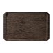 Plateau de service en mélamine Roltex GN1/1 530x325mm wengé