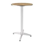 Mange-debout rond en frêne Bolero 600mm
