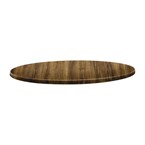 Plateau de table rond Topalit Classic Line atacama cherry