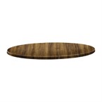 Plateau de table rond Topalit Classic Line atacama cherry