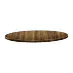 Plateau de table rond Topalit Classic Line 80cm atacama cherry