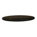 Plateau de table rond Topalit Classic Line cyprus métal