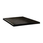 Plateau de table carré Topalit Classic Line cyprus metal