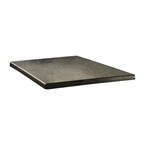 Plateau de table carré Topalit Classic Line béton