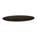Plateau de table rond Topalit Smartline cyprus metal
