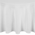 Nappes rondes blanches Mitre Essentials Occasions 