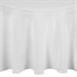 Nappes rondes blanches Mitre Essentials Occasions 