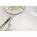 Nappes rondes blanches Mitre Essentials Occasions 